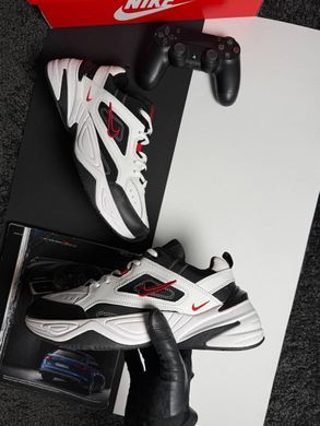 Nike M2K Tekno White Black Red