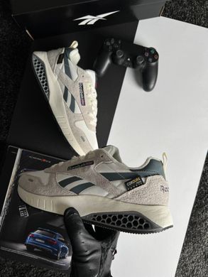 Reebok Classic Leather Hexalite White Grey Beige