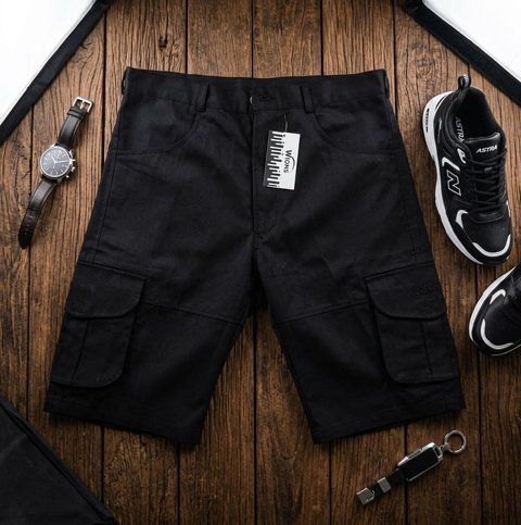 Шорти чоловічі Wions Cargo Black