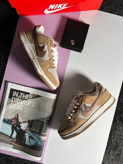 Nike SB Dunk Low SE &ldquo;85 Double Swoosh Brown Grey
