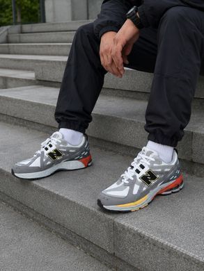 New Balance 1906 Gray Orange Yellow