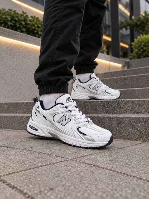 New Balance 530 Termo White Navy