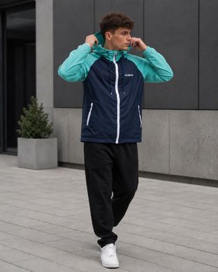 Вітровка Wions Go Run Navy Mint