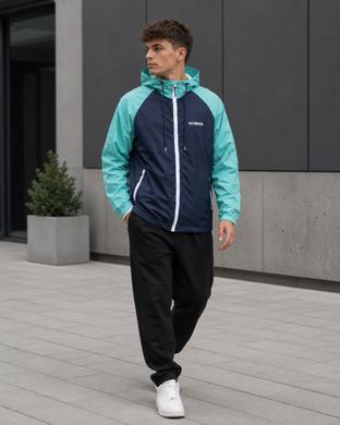 Вітровка Wions Go Run Navy Mint