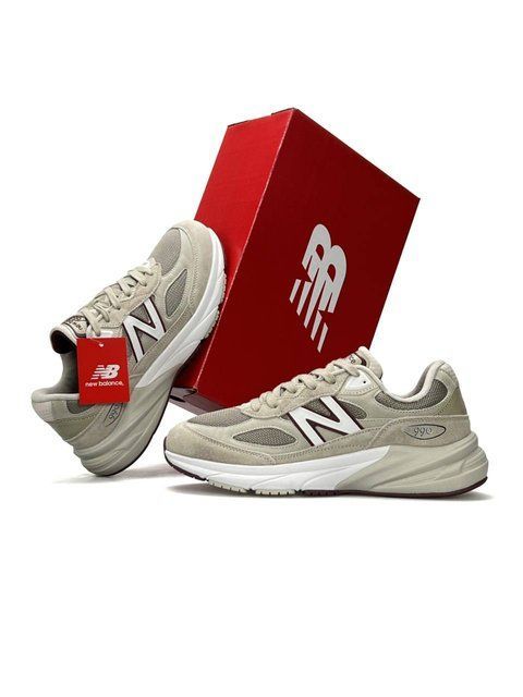 New Balance 990v6 Beige White