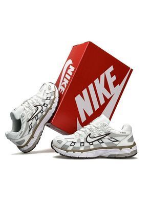 Nike P-6000 W White Black Brown