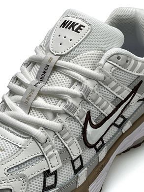 Nike P-6000 W White Black Brown
