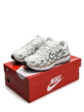 Nike P-6000 W White Black Brown
