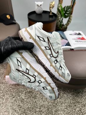 Nike P-6000 W White Black Brown