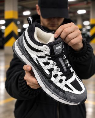 Nike P-6000 Gray Black WNTR Fur