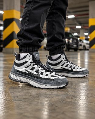 Nike P-6000 Gray Black WNTR Fur
