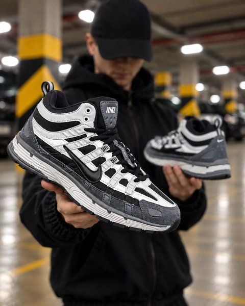 Nike P-6000 Gray Black WNTR Fur