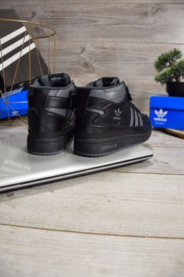 Adidas Forum Mid Black Gray WNTR