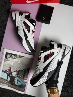 Nike M2K Tekno White Black Red