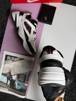Nike M2K Tekno White Black Red