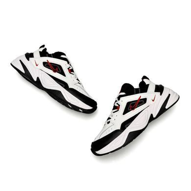 Nike M2K Tekno White Black Red