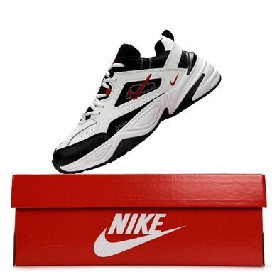 Nike M2K Tekno White Black Red