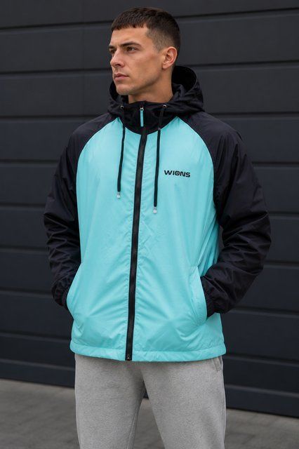 Вітровка Wions Go Run Mint Black