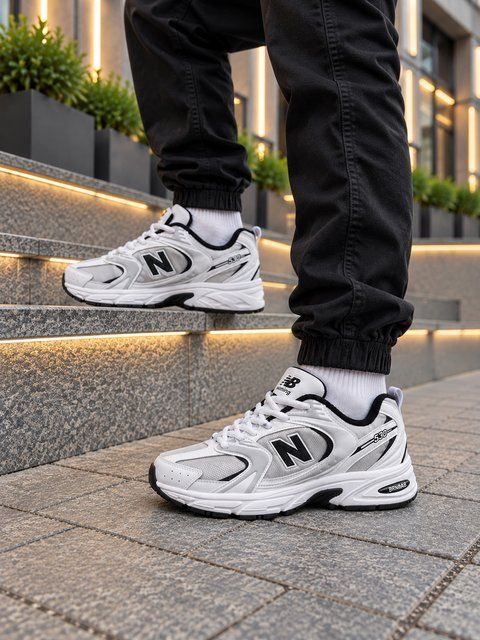 New Balance 530 Termo White Black