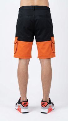 Шорти чоловічі Wions Cargo Black Orange