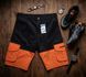 Шорти чоловічі Wions Cargo Black Orange