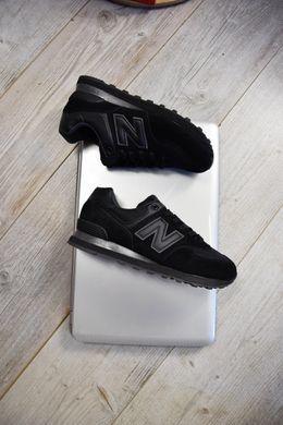 New Balance 574 Triple Black