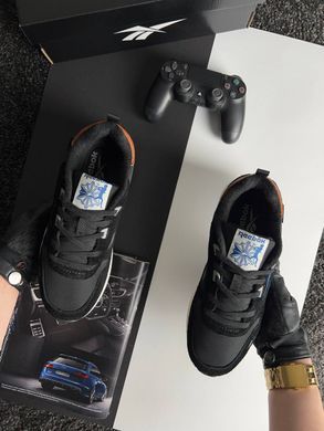 Reebok Classic Leather Hexalite Black Grey Beige
