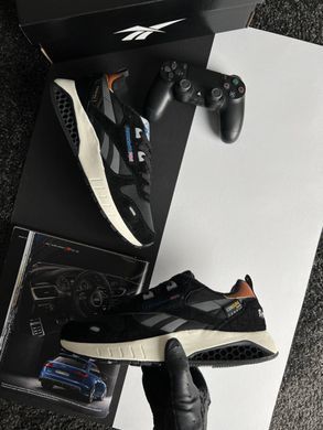 Reebok Classic Leather Hexalite Black Grey Beige