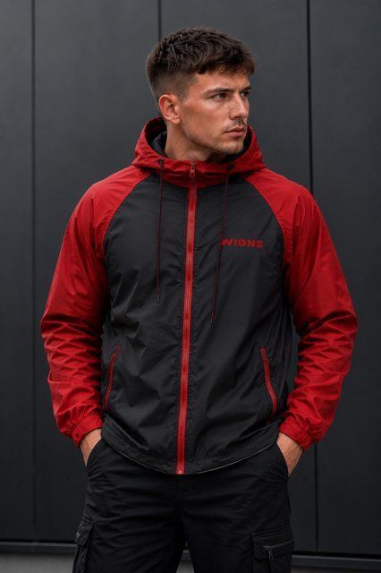 Вітровка Wions Go Run Black Red