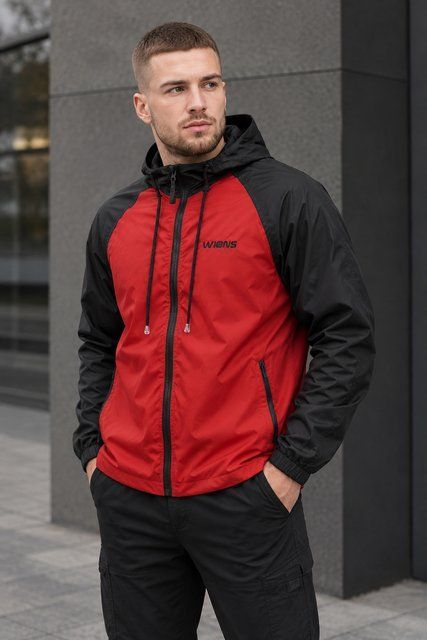 Вітровка Wions Go Run Red Black