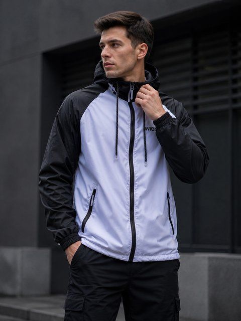 Вітровка Wions Go Run Silver Black