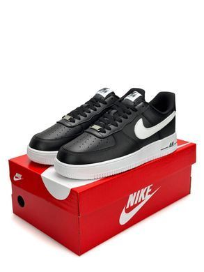 Nike Air Force 1 Low Black on White