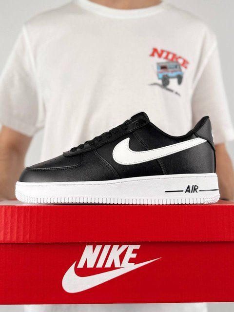 Nike Air Force 1 Low Black on White
