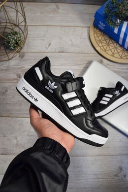 Adidas Forum Low Black White