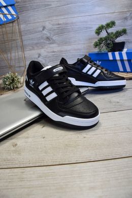 Adidas Forum Low Black White