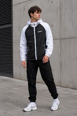Вітровка Wions Go Run Black White L size