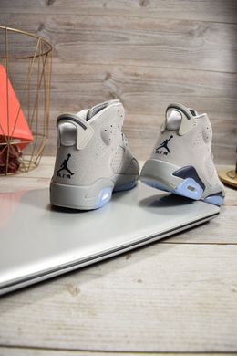 Nike Air Jordan 6 Gray Suede