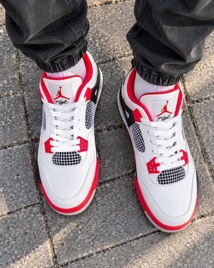 Nike Air Jordan 4 White Red WNTR