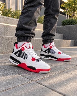 Nike Air Jordan 4 White Red WNTR