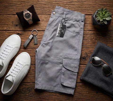 Шорти чоловічі Wions Cargo Light Gray