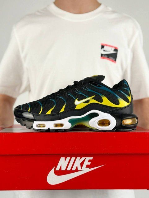 Nike Air Max Plus Tn Black Teal Yellow