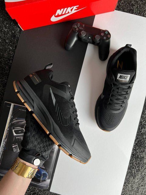 Nike Zoom Structure 17x All Black Orange