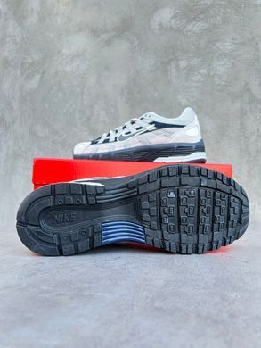 Nike P-6000 Light Gray Black (рефлектив)