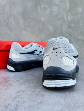 Nike P-6000 Light Gray Black (рефлектив)