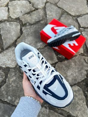 Nike P-6000 Light Gray Black (рефлектив)