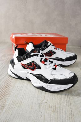 Nike M2K Tekno White Black Red