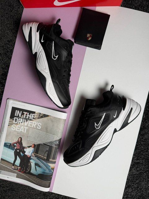 Nike M2K Tekno Black White