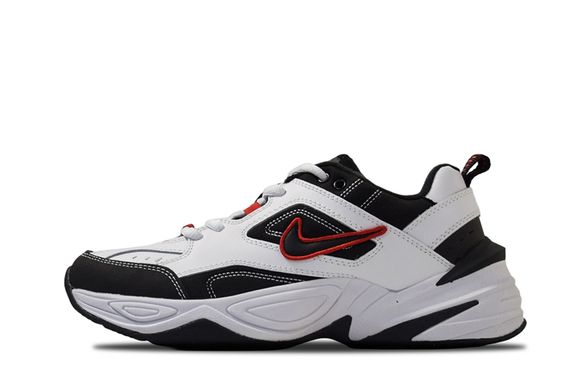 Nike M2K Tekno White Black Red