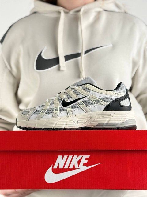 Nike P-6000 W Beige Grey Black