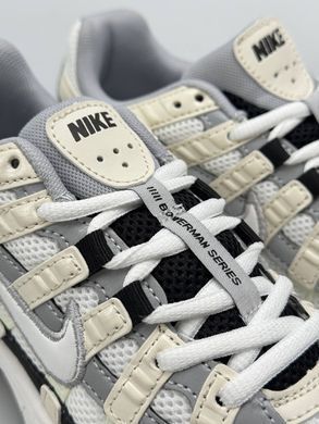 Nike P-6000 White Beige Black